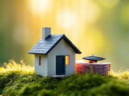 Money growing in a plant, symbolizing savings for goals like home or education.